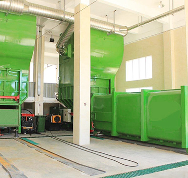 分體式垃圾壓縮站